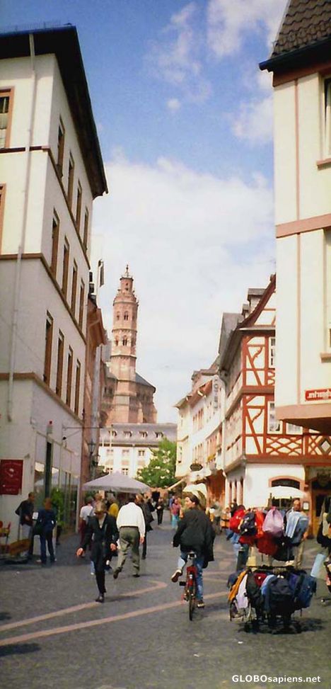 Postcard Shops and people