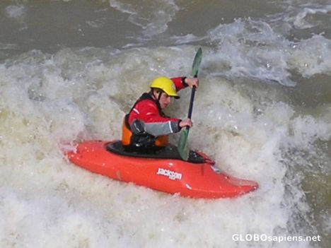 Postcard Surfing the River 3