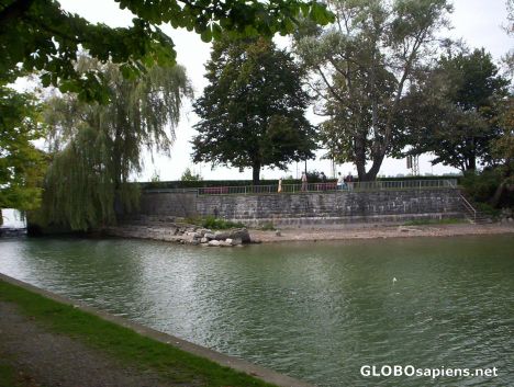 Postcard The isle of Lindau