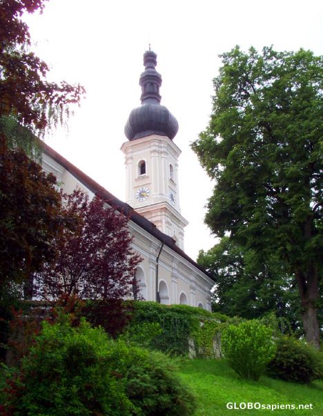 Postcard St Johann Baptist Church