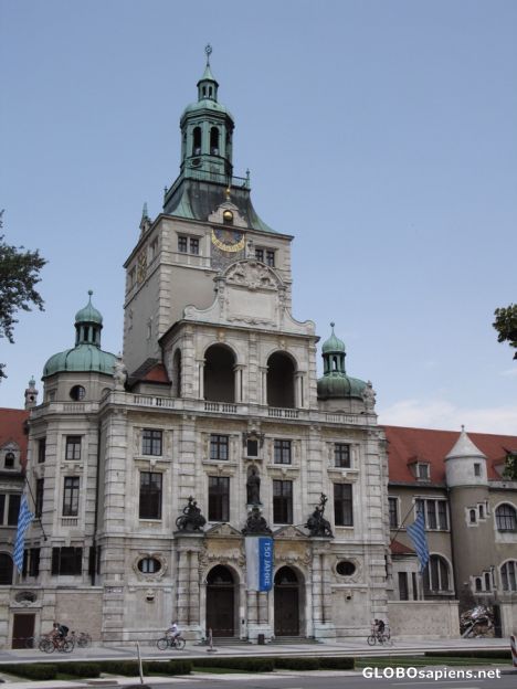Postcard Bayrisches Nationalmuseum