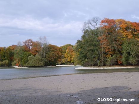 Postcard Englischer Garten