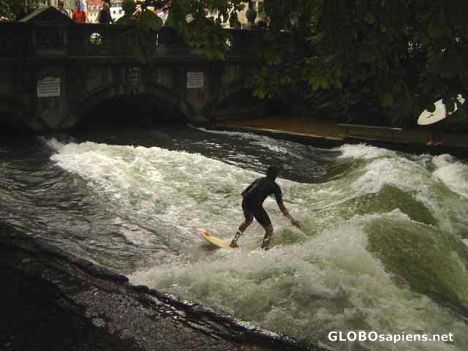 Postcard English Garden Surfers 1o3