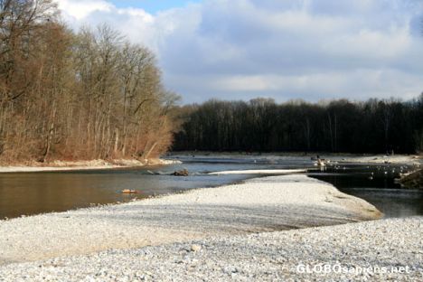 Postcard Isar 