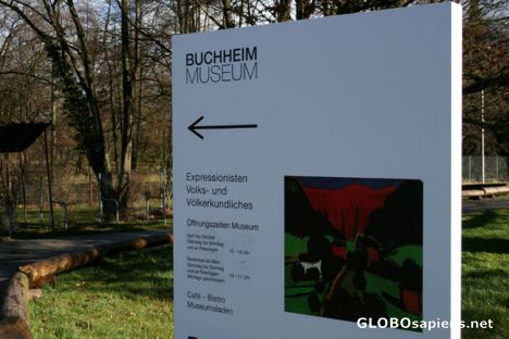 Postcard Buchheim Museum Bernried