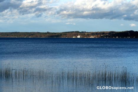 Postcard Starnberger See at Bernried