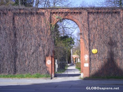 Postcard Südfriedhof: Kapuzinerstrasse April