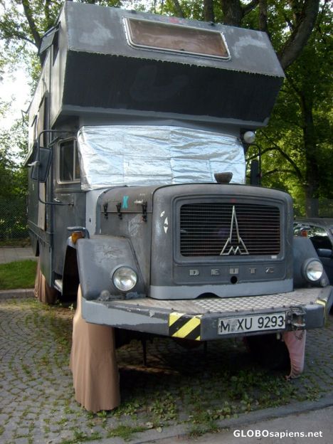 Postcard Travel again Overland?