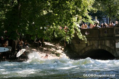 Postcard Munich City-Surfers!
