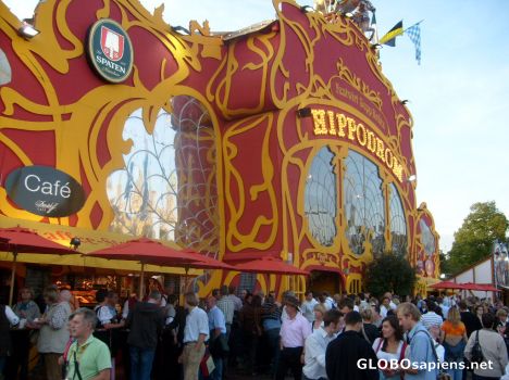 Postcard Oktoberfest Facades 12