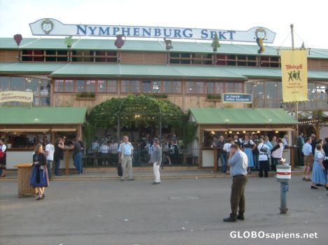 Postcard Oktoberfest Facades 11