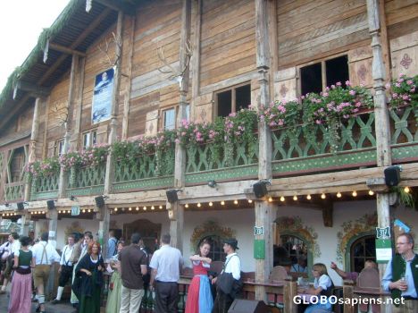 Postcard Oktoberfest Facades 9