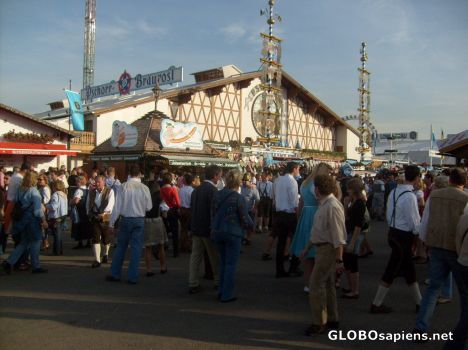Postcard Oktoberfest Facades 6