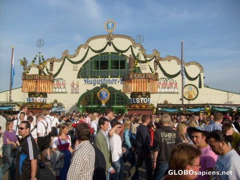 Postcard Oktoberfest Facades 4
