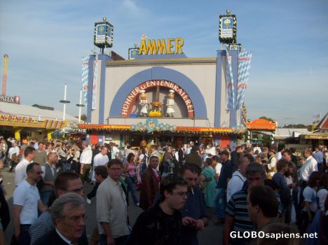 Postcard Oktoberfest Facades 3
