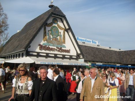 Postcard Oktoberfest Facades 1