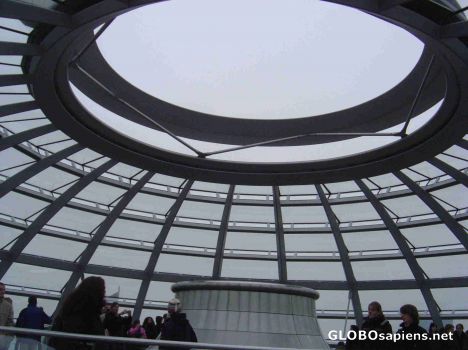 Postcard Reichstag Dome