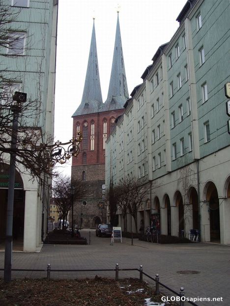 Postcard Nikolai quarter