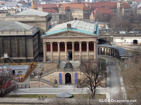 Postcard View form Berliner Dom coupola