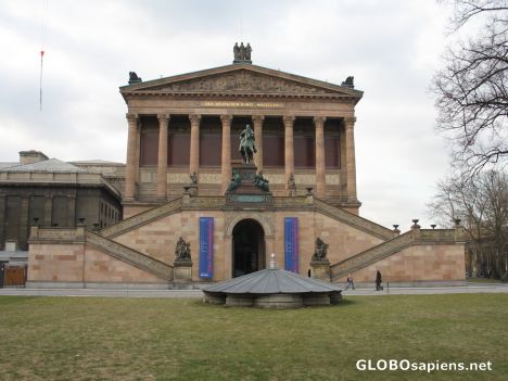 Postcard Alte National Gallerie