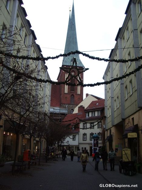 Postcard Christmas in Nikolaiviertel