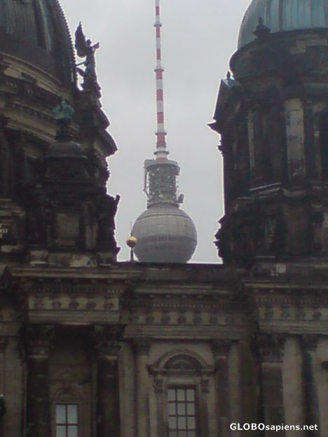 Postcard Old meets new