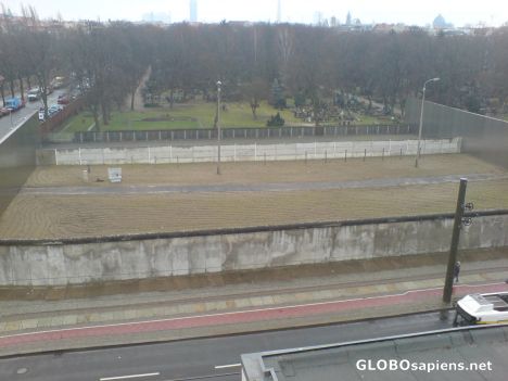 Postcard Berlin Wall