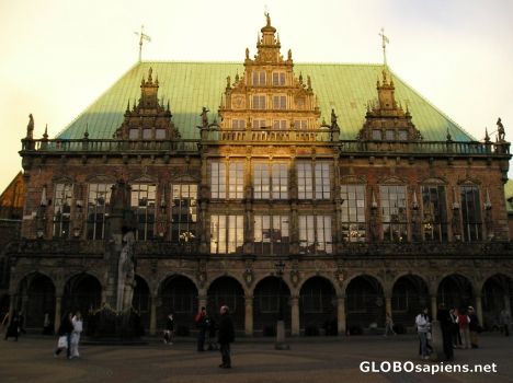 Postcard Rathaus