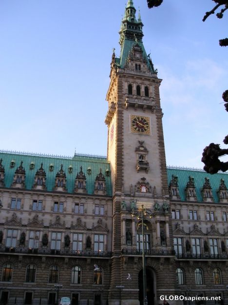 Postcard Rathaus