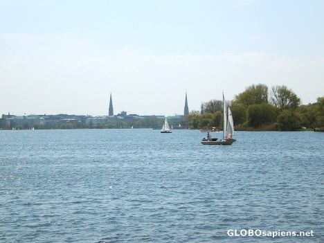 Postcard see in der stadt