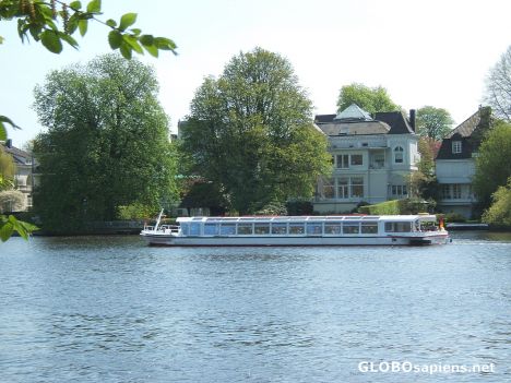 Postcard Alsterdampfer