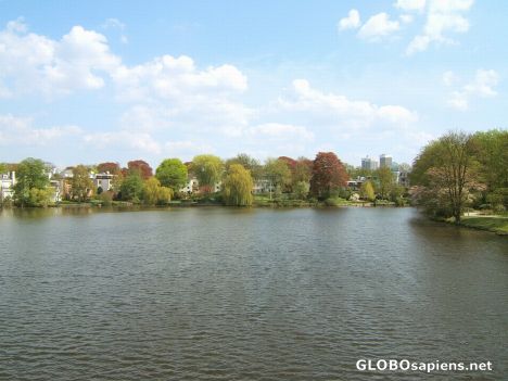 Postcard Feenteich