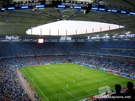 Postcard WM Hamburg 2