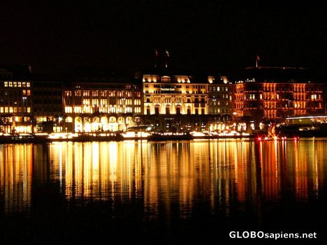 Postcard Jungfernstieg