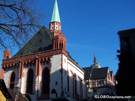 Postcard Alte Nikolaikirche in the Romer