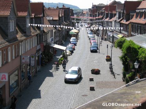 Postcard Street in Giessen