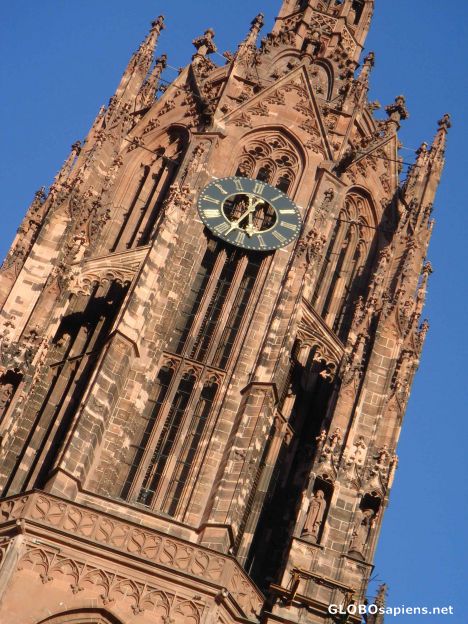 Postcard Frankfurt cathedral
