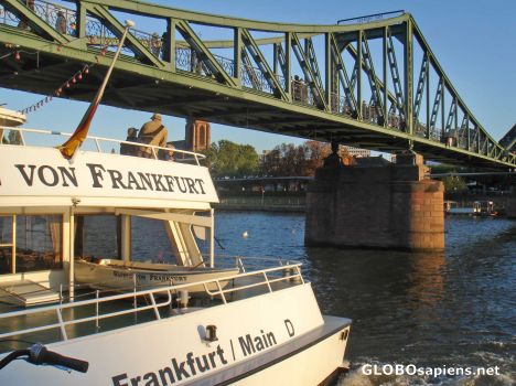 Postcard sunset river cruise