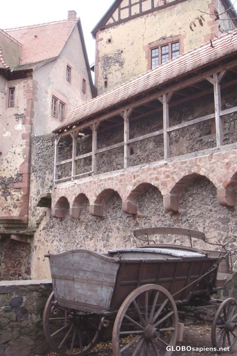 Postcard Ronneburg castle
