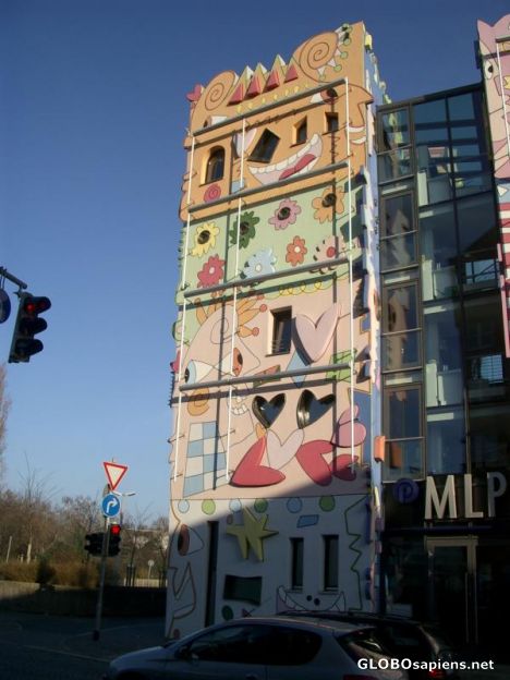 Postcard The Rizzi House in Braunschweig