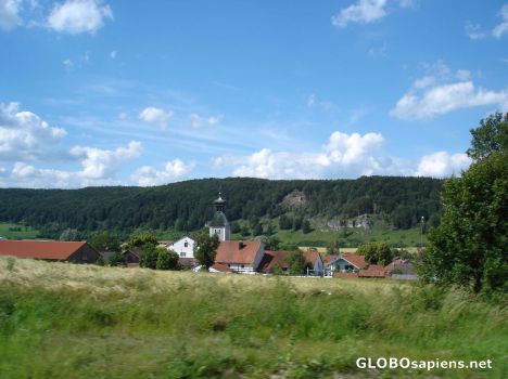 Postcard Countryside in Europe