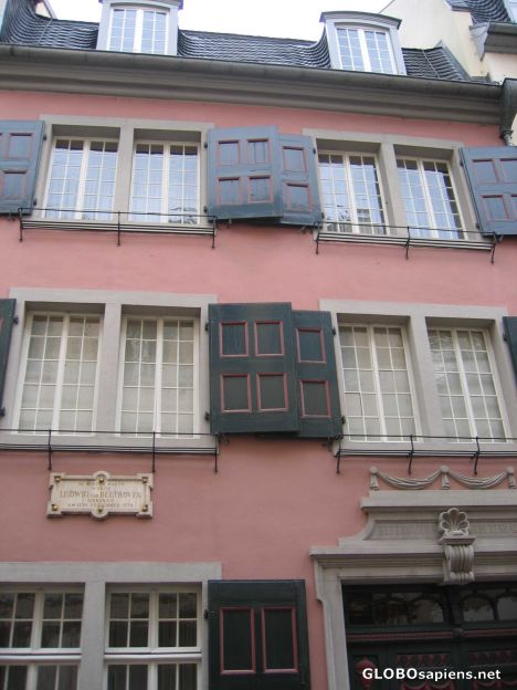 Postcard Beethoven House