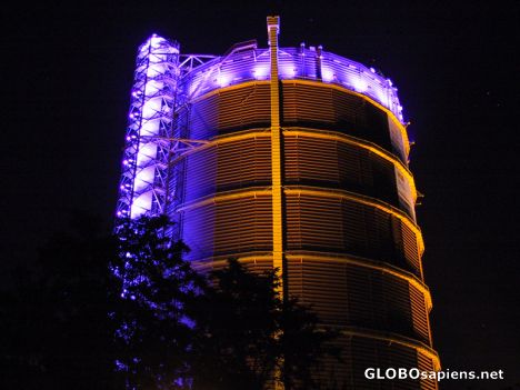 Postcard Gasometer