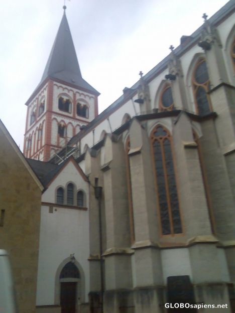 Postcard St. Servatius; seen from Bergstrasse