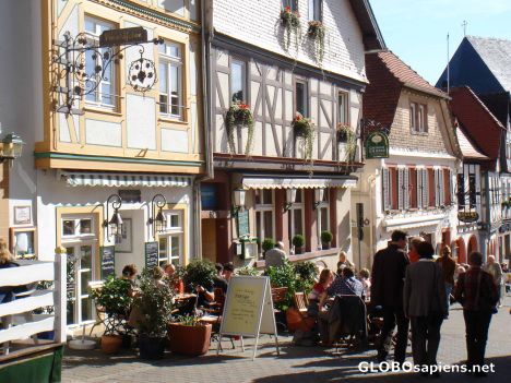 Postcard streetcafes