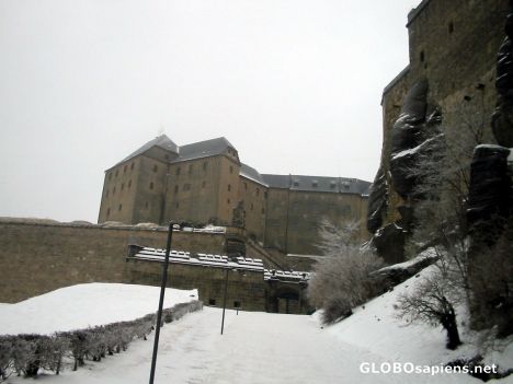 Postcard Koenigstein .. contrasts in winter