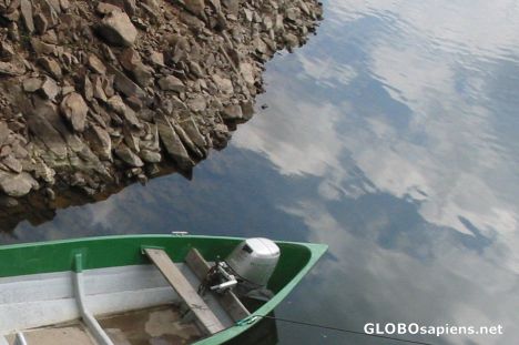 Postcard Still waters run deep