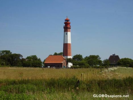 Postcard Leuchtturm (Lighthouse) Flügge/Fehmarn