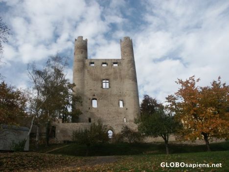 Postcard Burgruine 