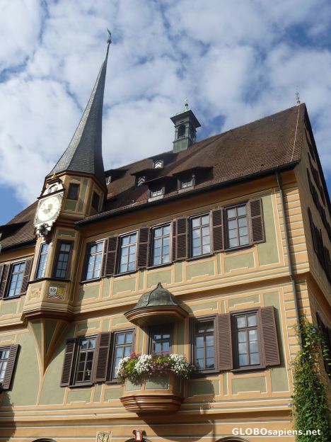 Postcard Town hall